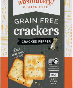 Crackers Cracked Pepper 4.4Oz Absolutely