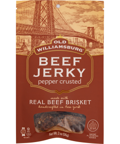 Jerky Pepper Crusted 2Oz Old Williamsburg (D)