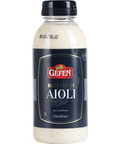 Aioli Black Truffle 12Oz Gefen