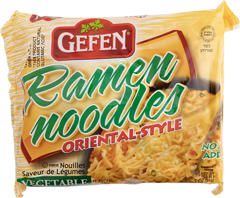 Instant Noodle Soup Ramen Vegetable Flavored 3Oz Gefen