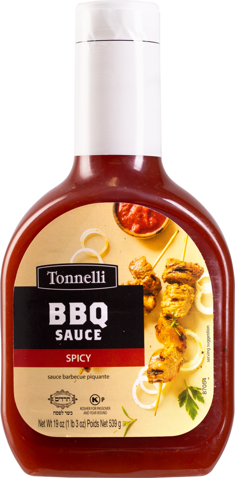 Sauce Spicy Bbq 19Oz Tonnelli