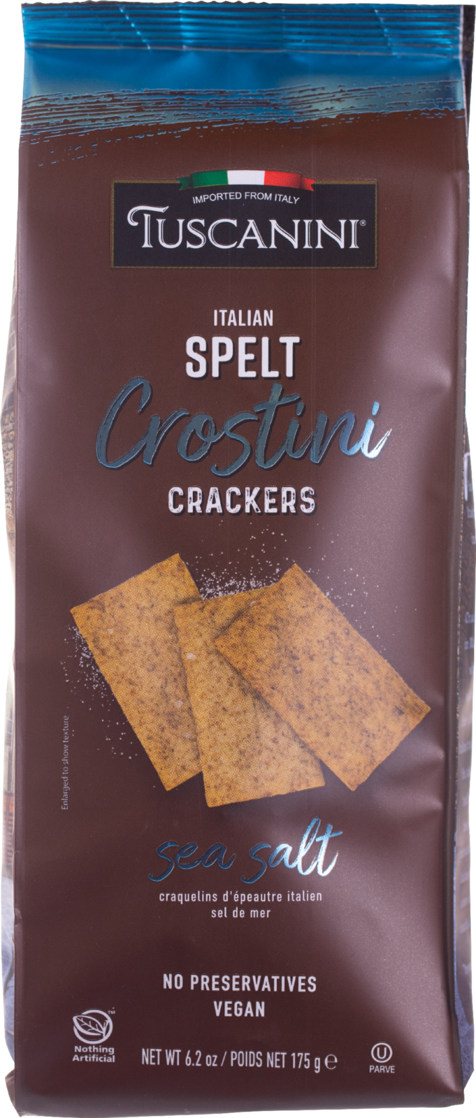 Crackers Crostini Sea Salt 6.2Oz Tuscanini
