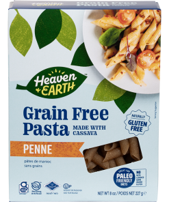 Pasta Cassava Penne 8Oz H&E (P)