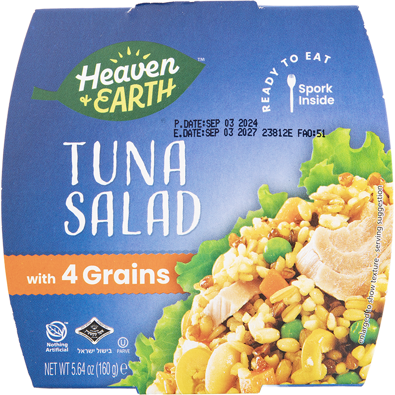Tuna Salad With 4 Grains 5.64Oz H&E 12 Pack