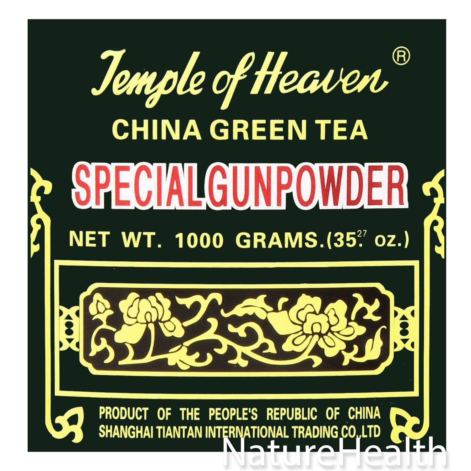 TEMPLE OF HEAVEN Special Gunpowder Tea 1000 gm