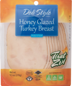 Turkey Breast Honey Glazed 9.5Oz Tirat Zvi