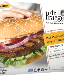 (Vbaa06) Burger Veggie All American 8Oz Dr. Pr