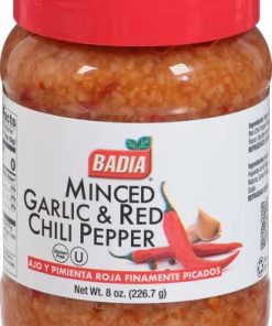 BADIA Garlic & Red pepper minced 8 oz