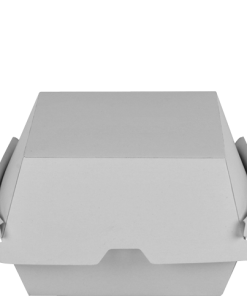 BURGER CLAM- C/BOARD WHITE  100pc (4)