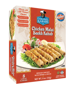 COLONEL KABAB Chicken Malai Seekh Kabab 312 gm