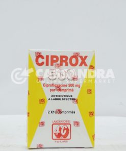 Ciprox 500 Ciprofloxacine 500 mg  2 x 10 Comprimes