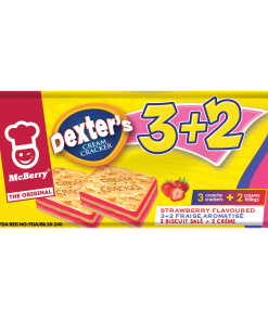 Mcberry Dexter Strawberry Cream Cracker (10pcs) 44g