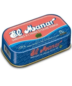 EL MANAR Sardines in Virgin Olive Oil 125 gr
