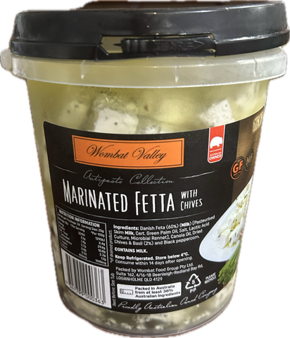 WOMBAT VALLEY MARINATED FETTA 1KG