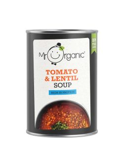 Mr Organic Organic Tomato & Lentil Soup 400g
