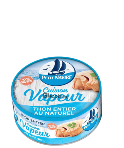petit navire cusisson vapeur 130g
