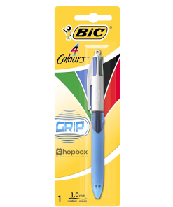 BIC 4 Colours Grip Medium Blister Pen
