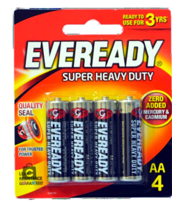 Eveready AA Bp4 Black Battery