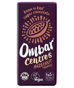 Ombar Centres Hazelnut Truffle Chocolate 70g