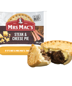 MRS MACS STEAK & CHEESE PIE 175G 12PC