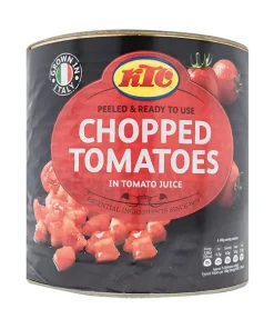 KTC Italian Chopped Tomatoes – 6×2.55kg