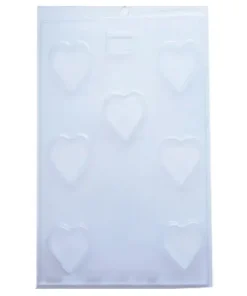 Large Hearts Chocolate Mould