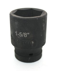 1" Drive 1-5/8"  6 Point Deep Impact Socket 3" Length CR-V Chrome vanadium