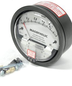 1 Inches of Water Vertical Scale Manometer Differential Pressure Vacuum Gauge
