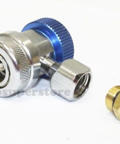 1/4" SAE Male Flare Low Automotive Quick Coupler Connectors Adapter HVAC R134a
