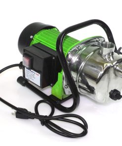 1.6 HP 1200 Watts Stainless Steel Jet Booster Water Pump Pressure Pump 1000GPH